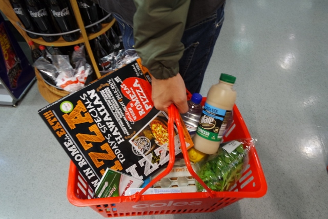 Shopping di Coles
